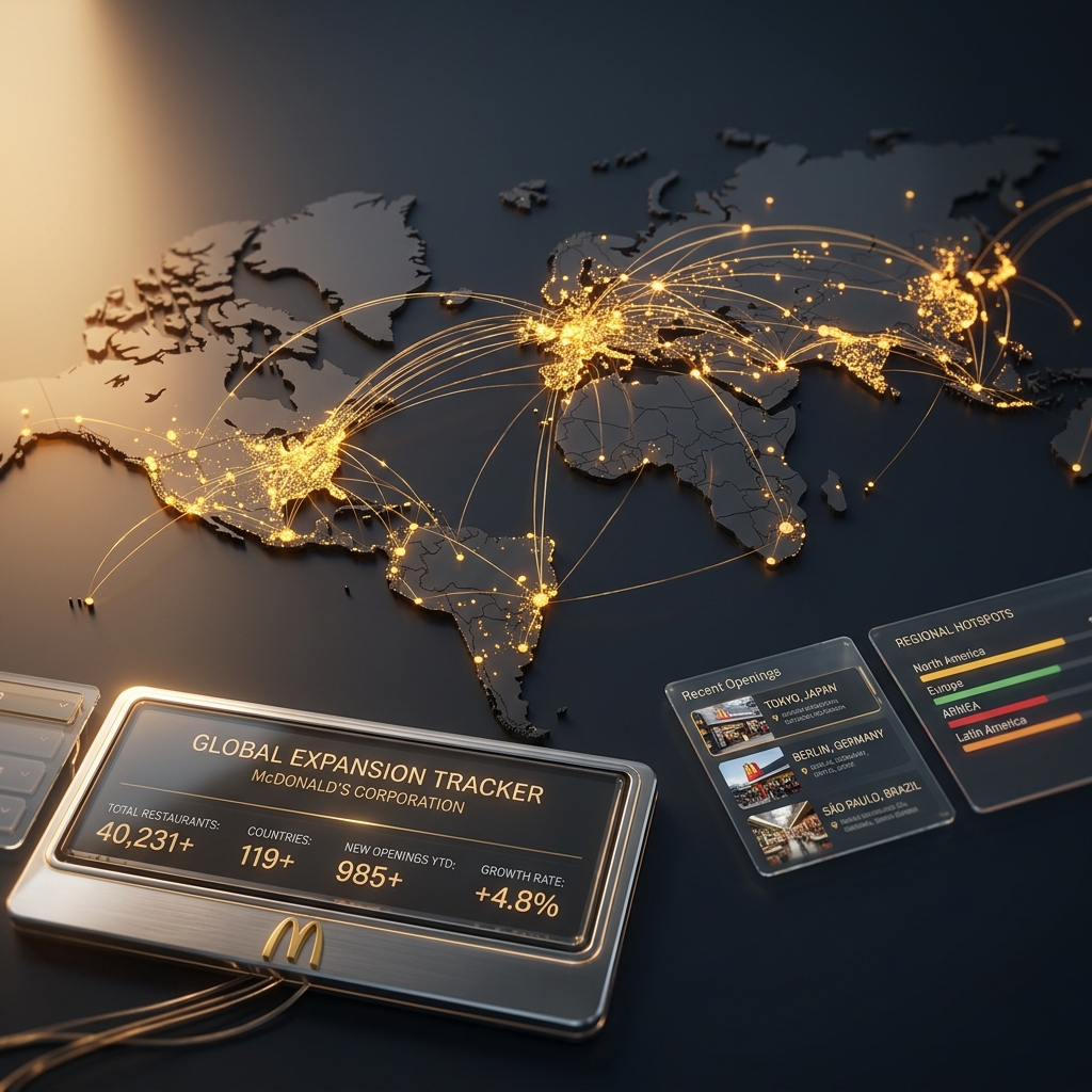 McDonald's Global Expansion Tracker preview